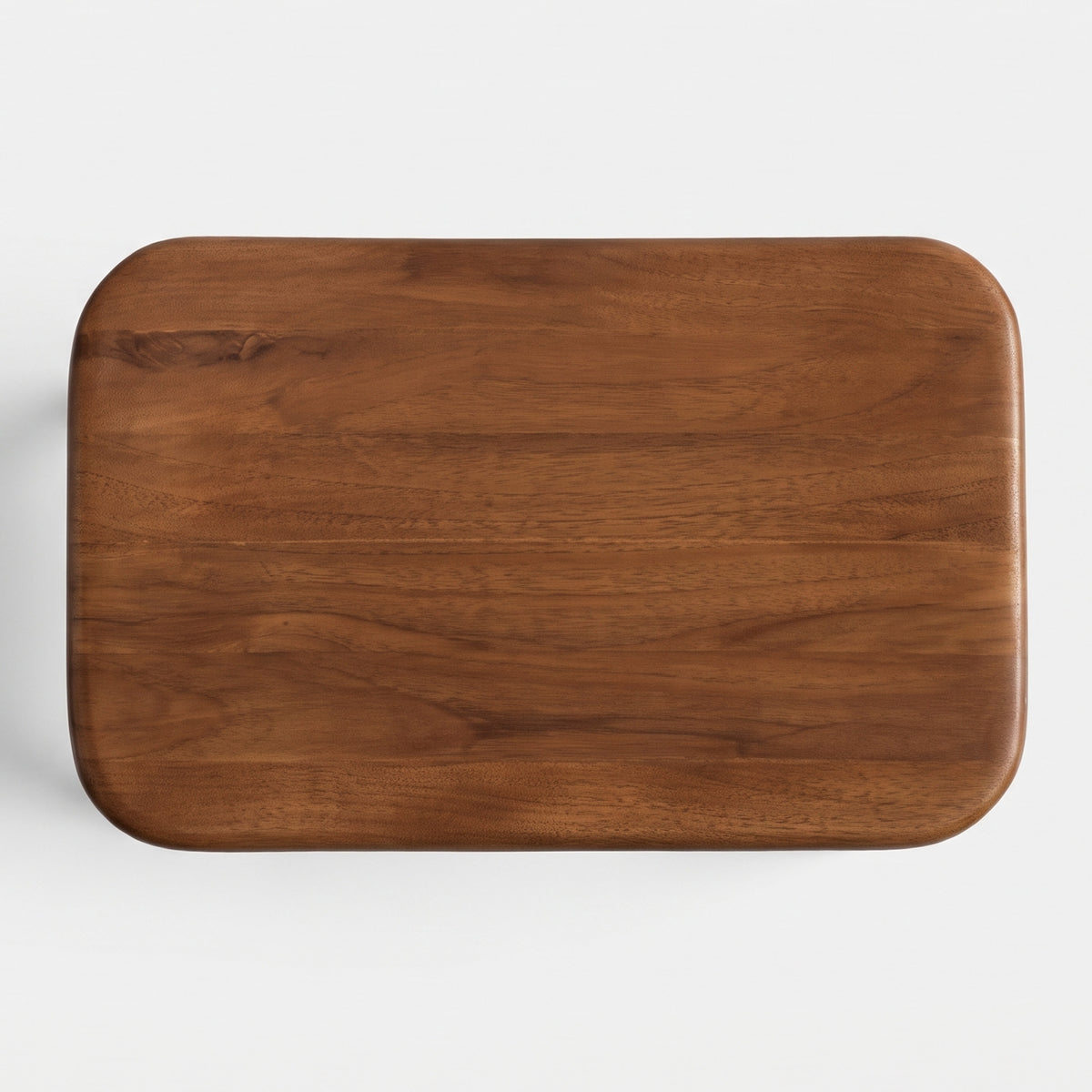 Tabouret de bar Vittoria en bois de teck 65 cm, vue de dessus - Maison Pavane
