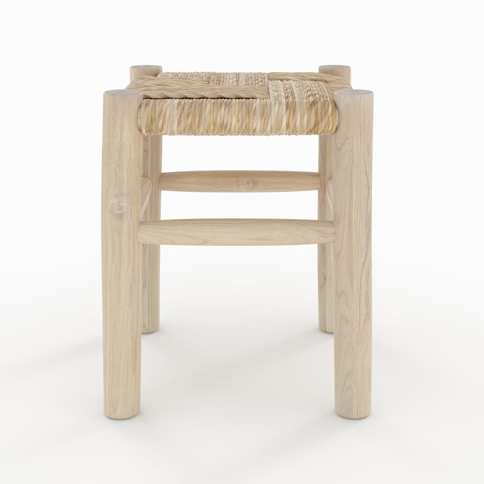 sgabello popa ramo di teak altezza 35