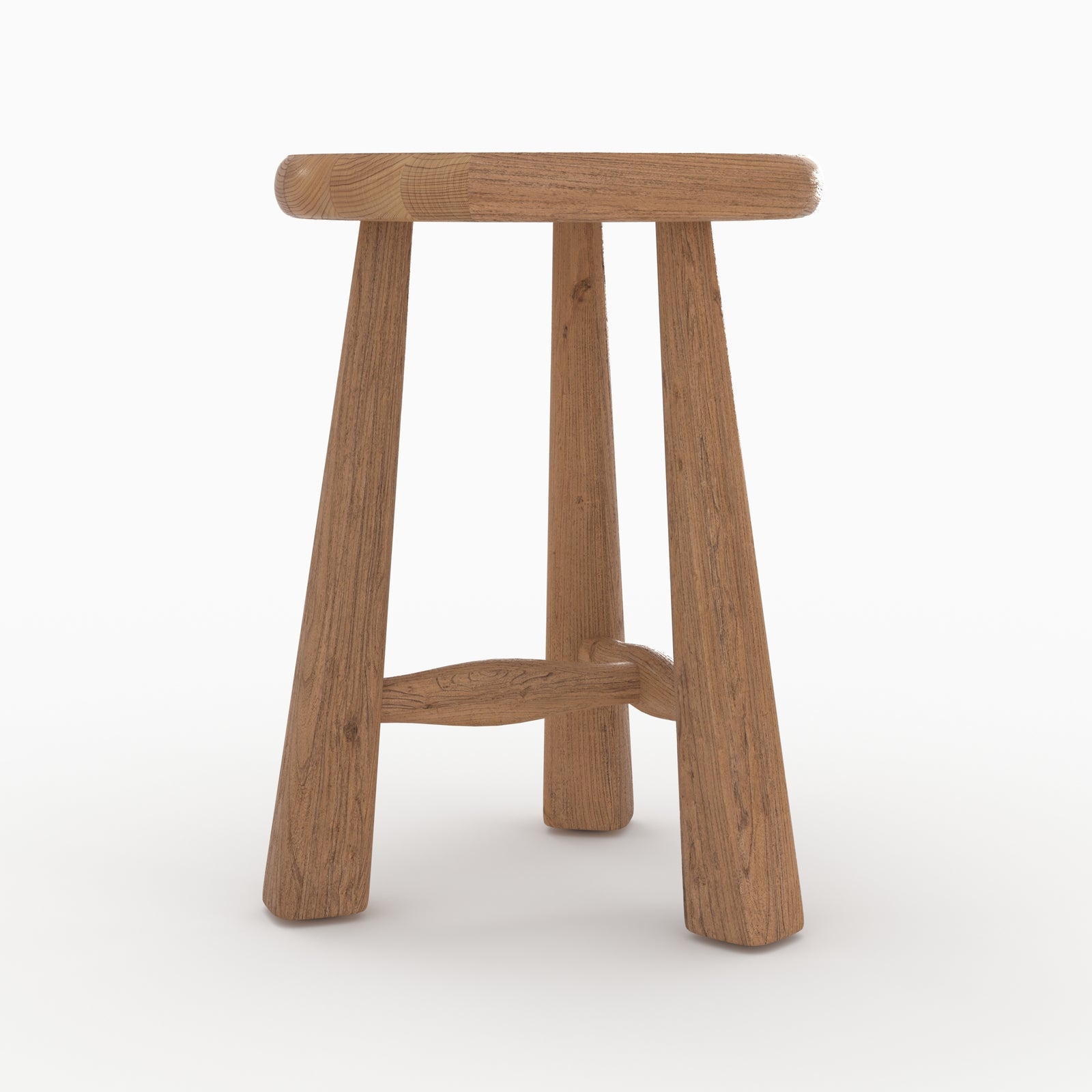 sgabello toby in legno di frassino altezza 42 cm