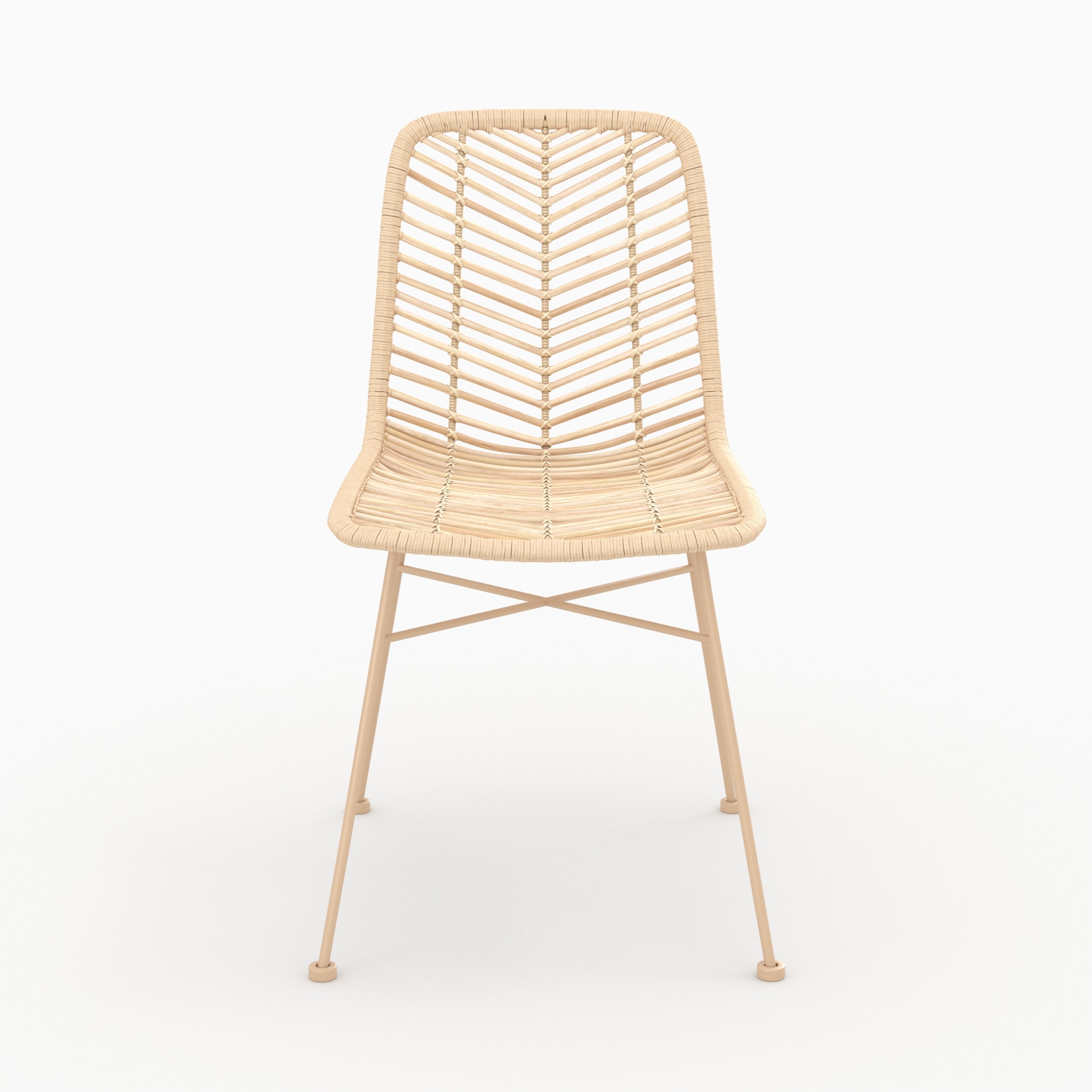 tamara sedia in rattan naturale e gambe beige set di 2_2