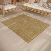 tappeto in juta materiale naturale kara 120 x 150 cm