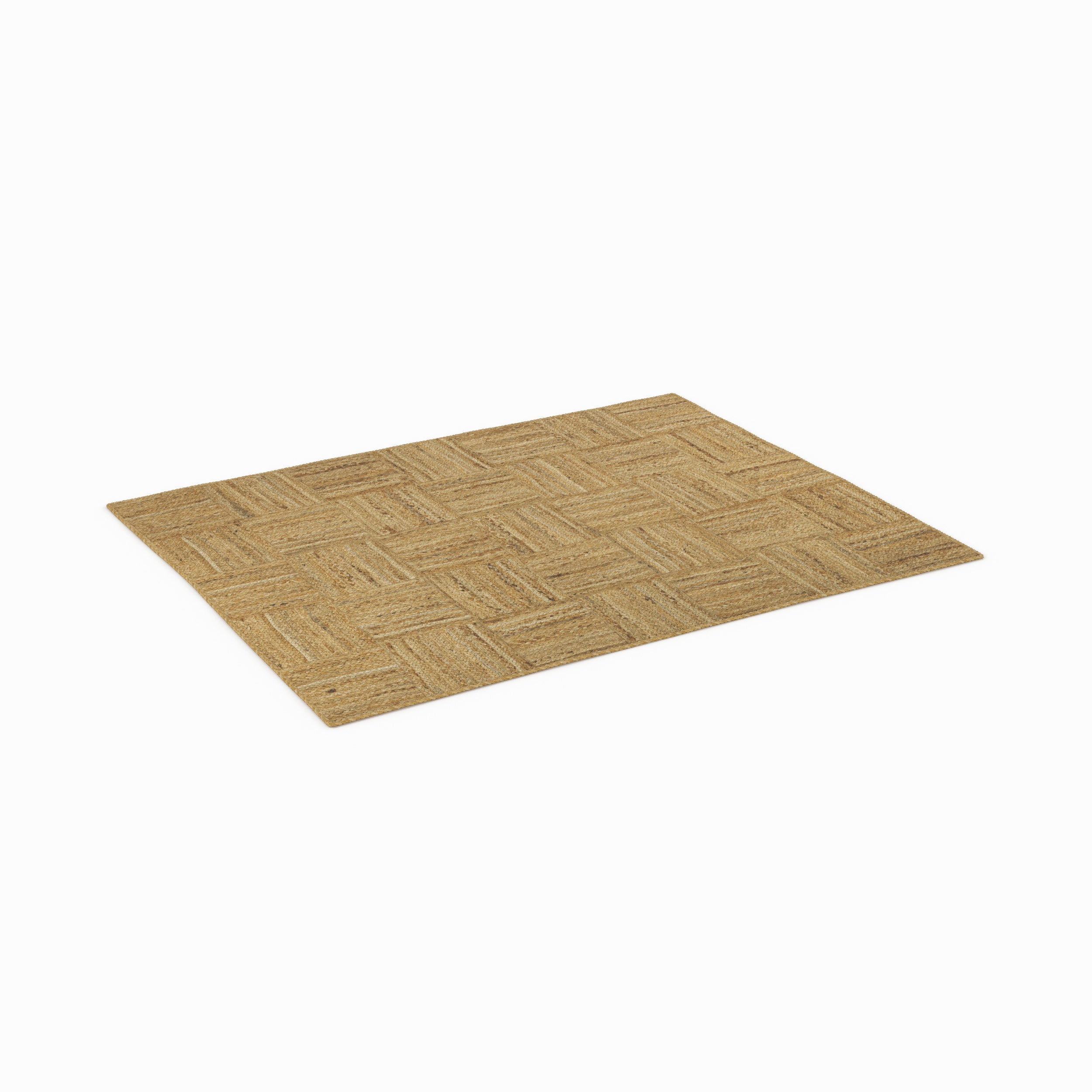 tappeto in juta rettangolare 120 x 150 cm kara