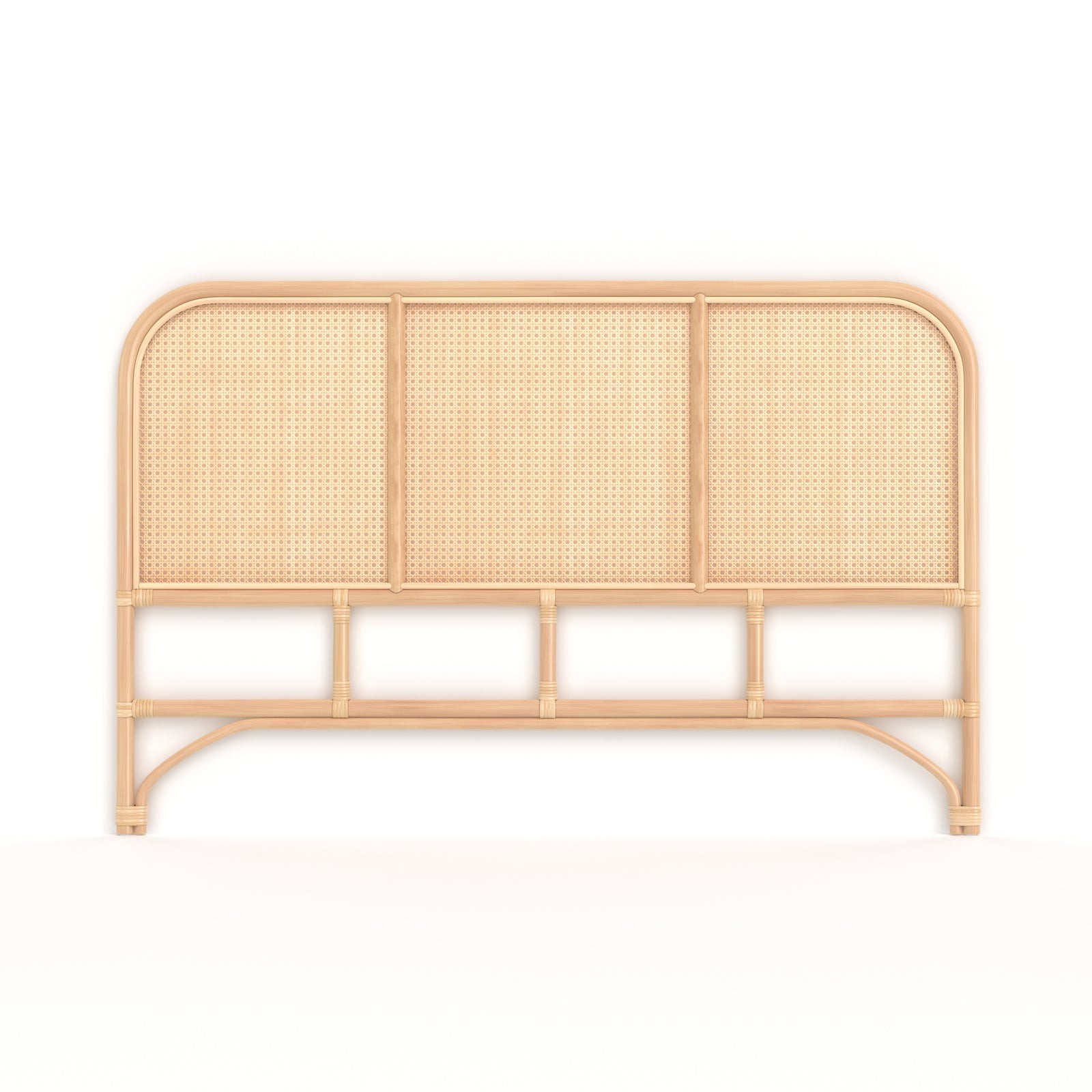 Tête de lit 140cm Naira en rotin cannage