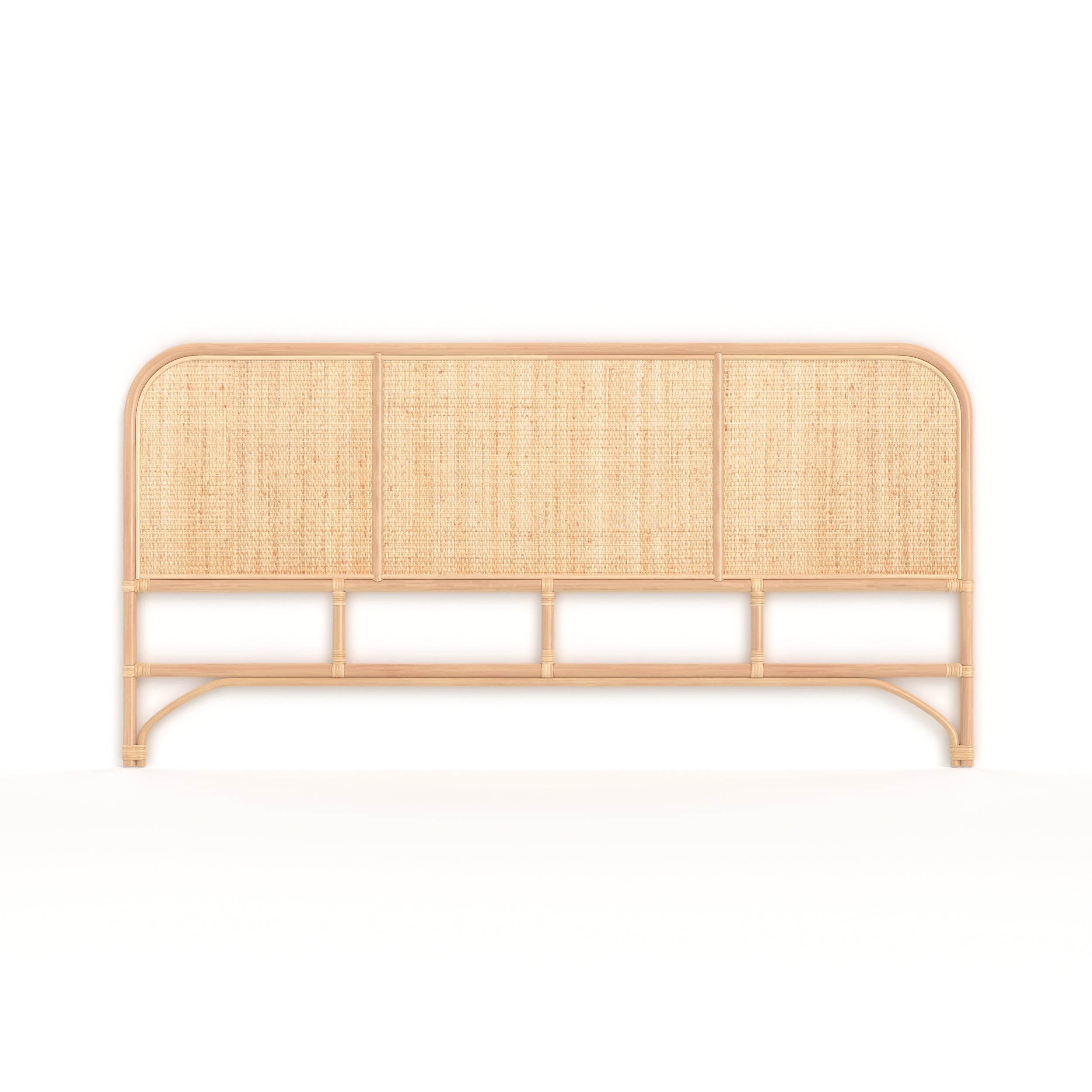 Tête de lit 180cm Grâce en rotin naturel