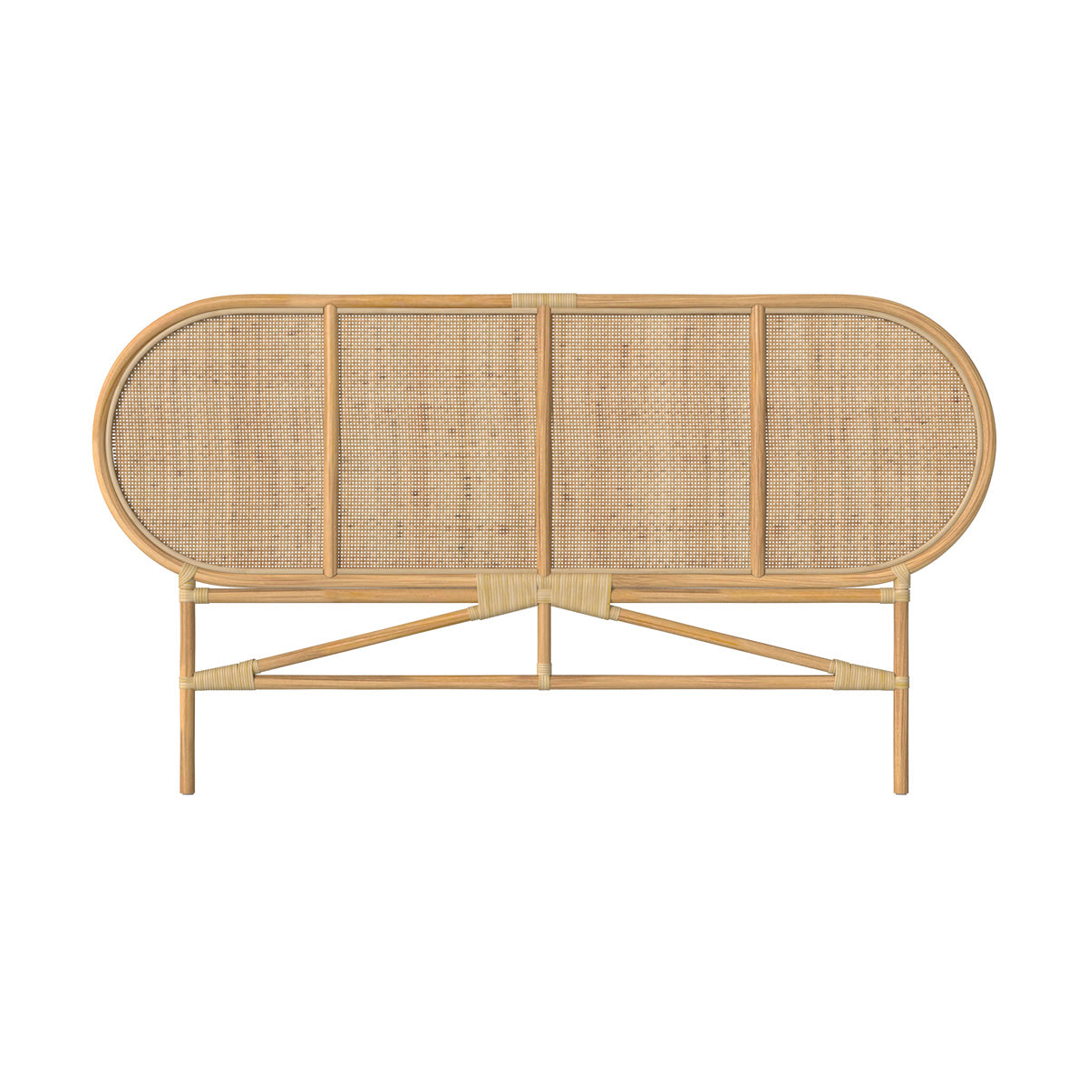 testiera in rattan naturale 170 cm navahino
