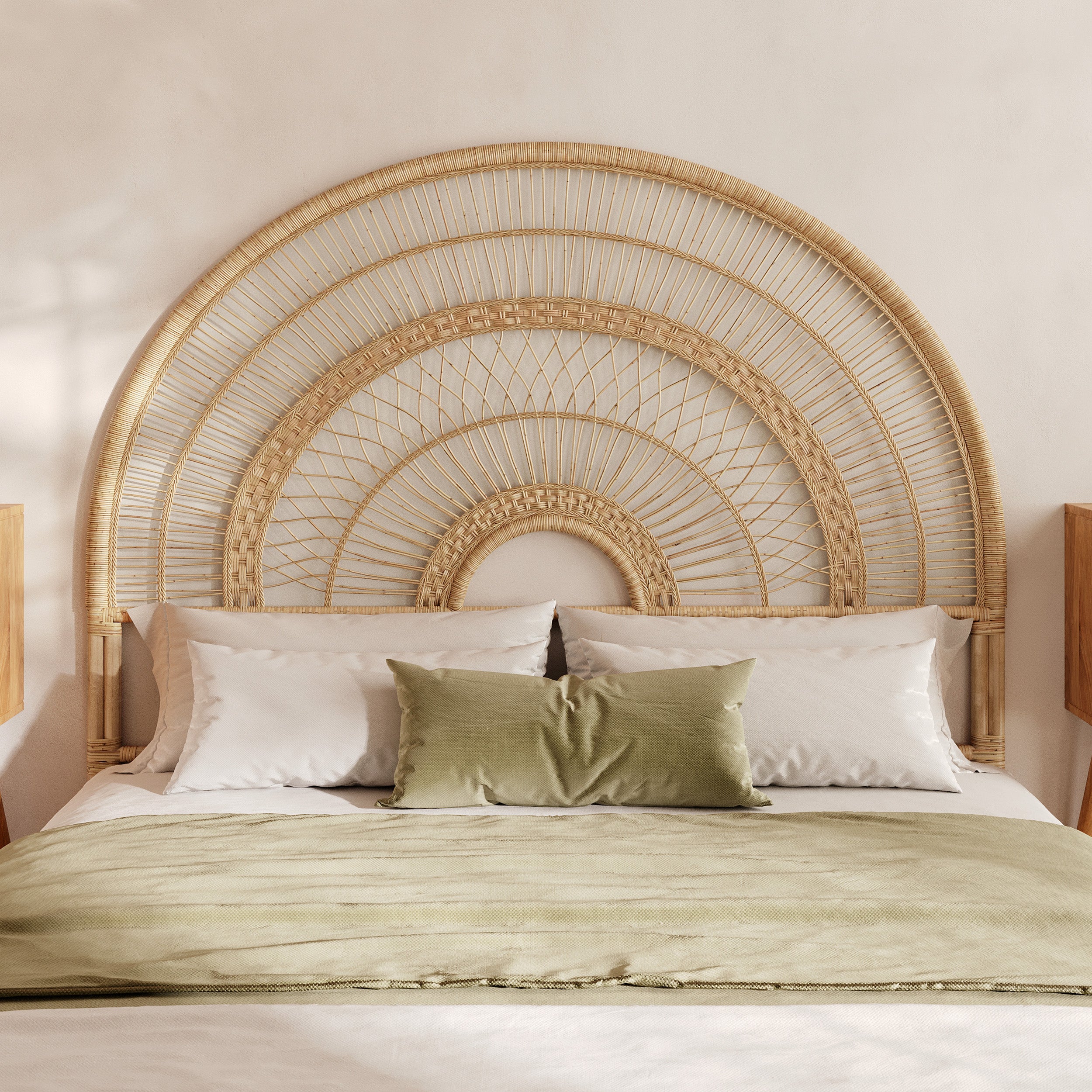 Tête de lit rotin 160 cm Asteria