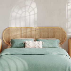 testa di letto in rattan navahino 190 cm rdv deco