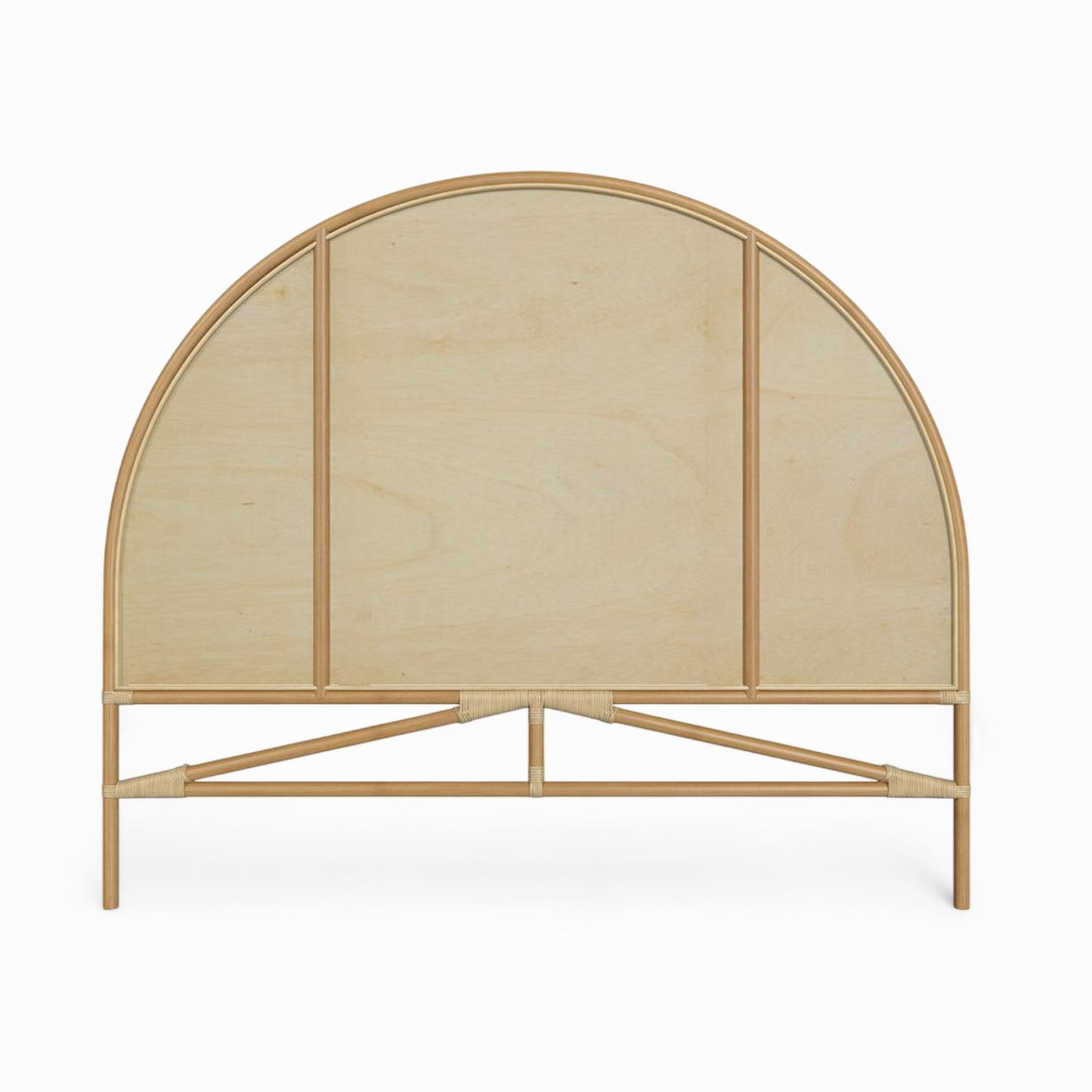 tete lit beigia en rotin 160 cm