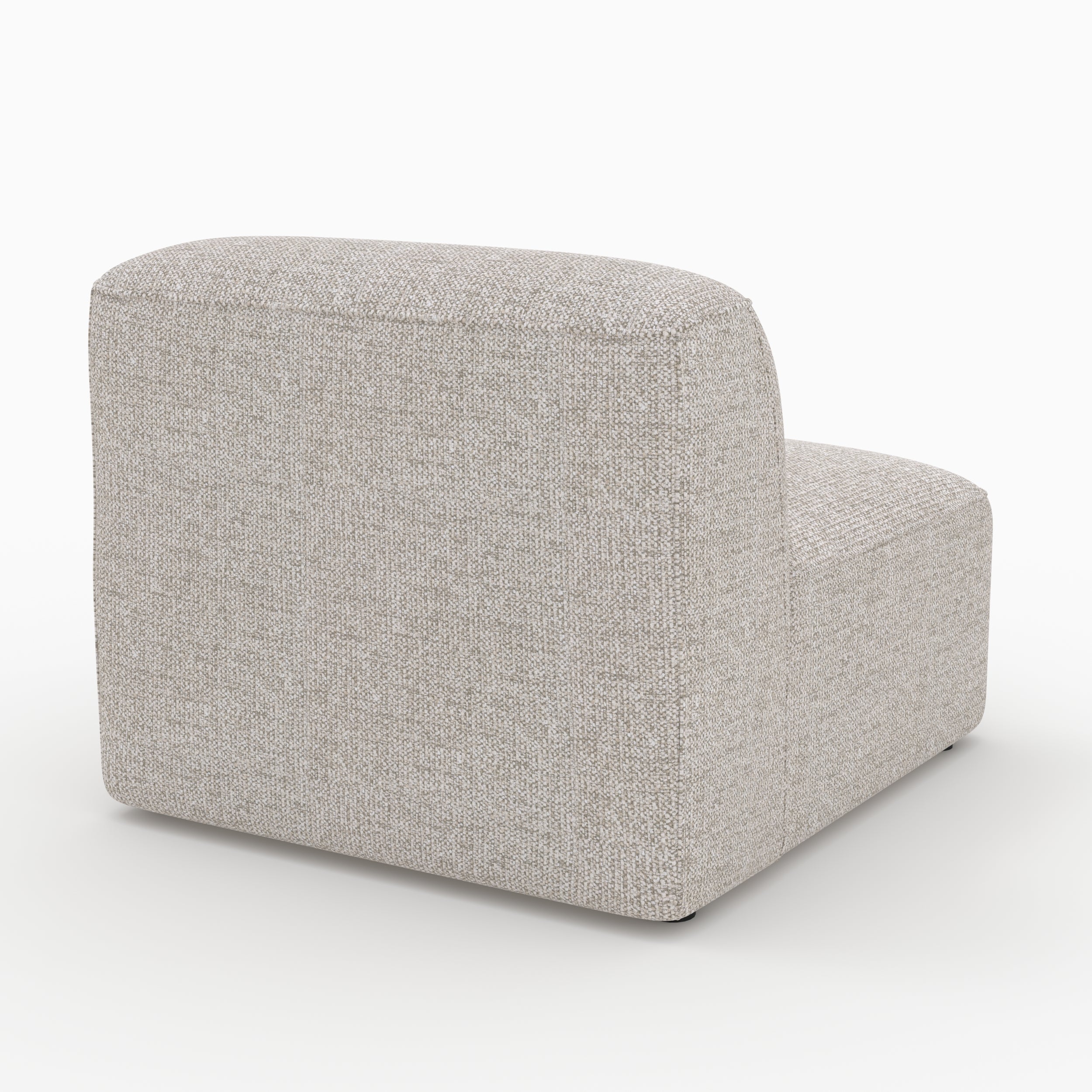 Tissu beige chauffeuse Hestia canapé modulable