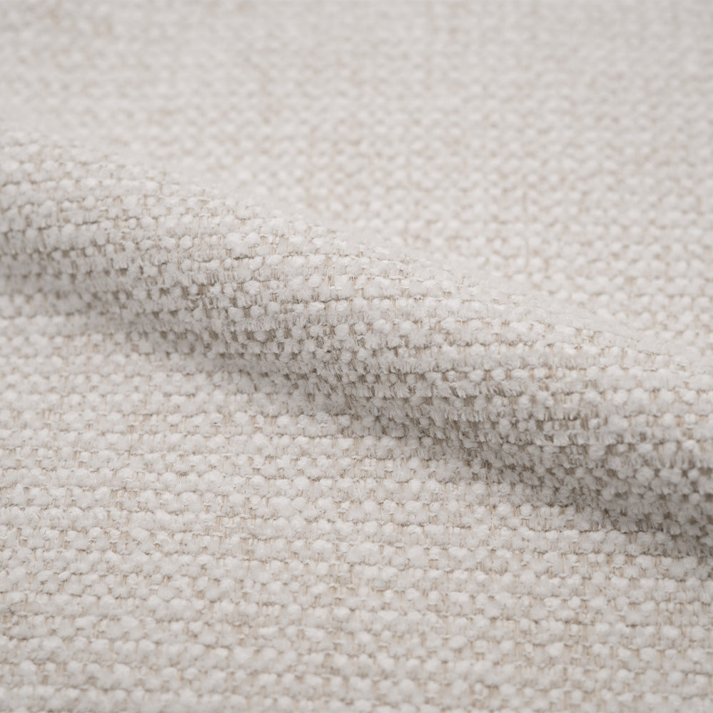 Tissu blanc cassé chiné