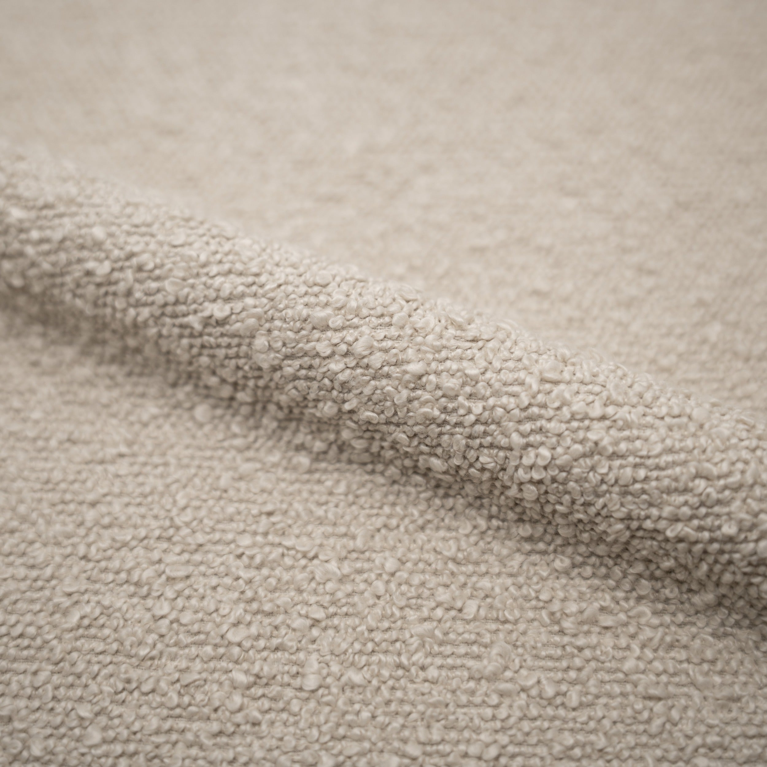tissu boucle beige henrik 65 cm chaise de bar