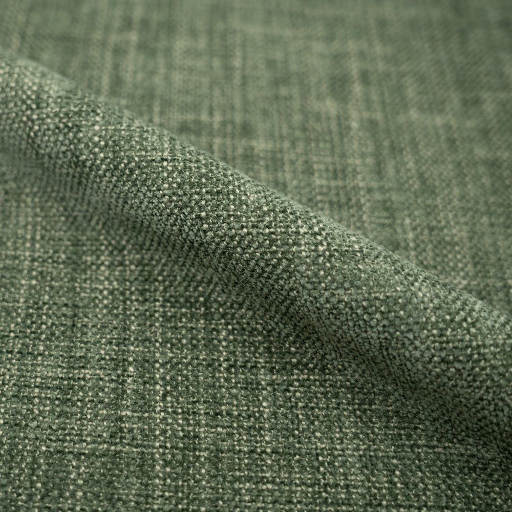 Tissu vert chiné