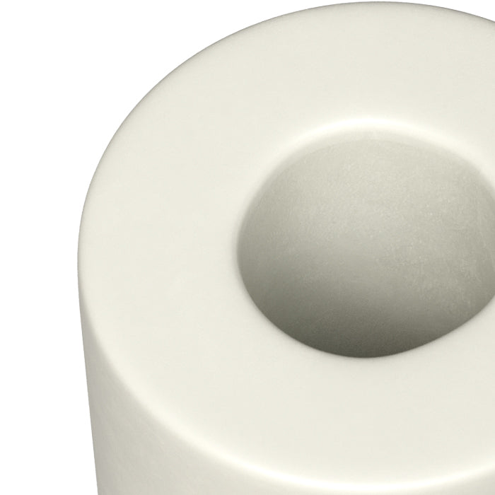 vase en terre cuite blanc azeline