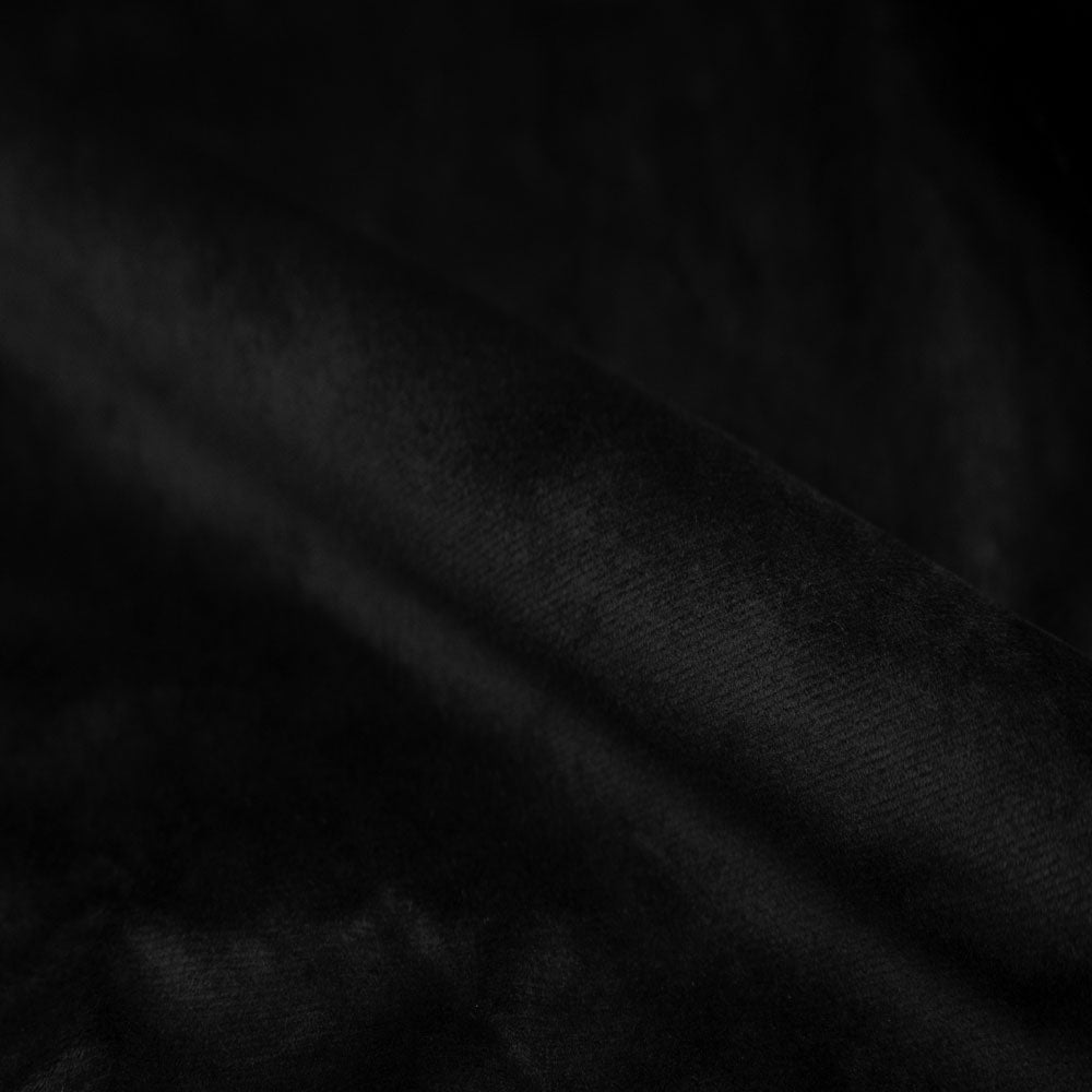 sedia da bar in velluto nero henrik set di 2