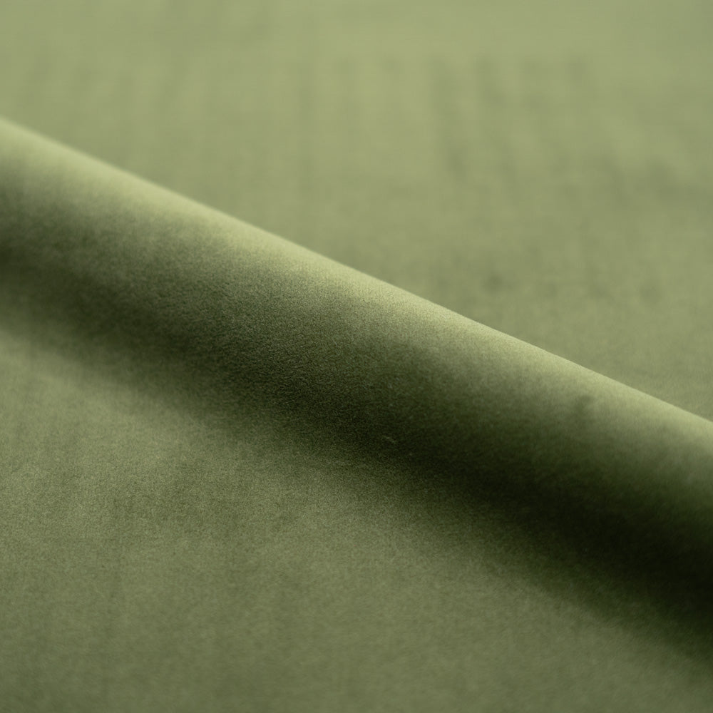 Velours vert sapin fauteuil Yse