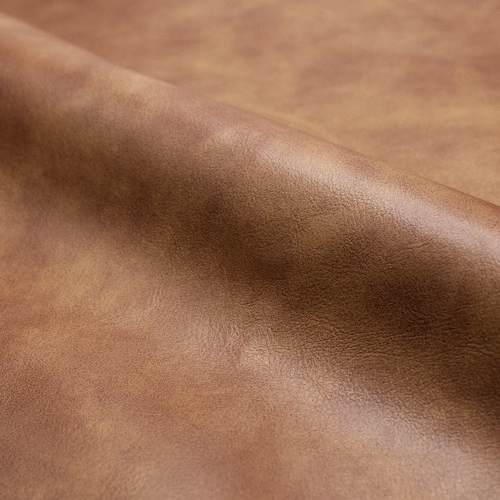 zoom cuir synthteique camel henrik_1