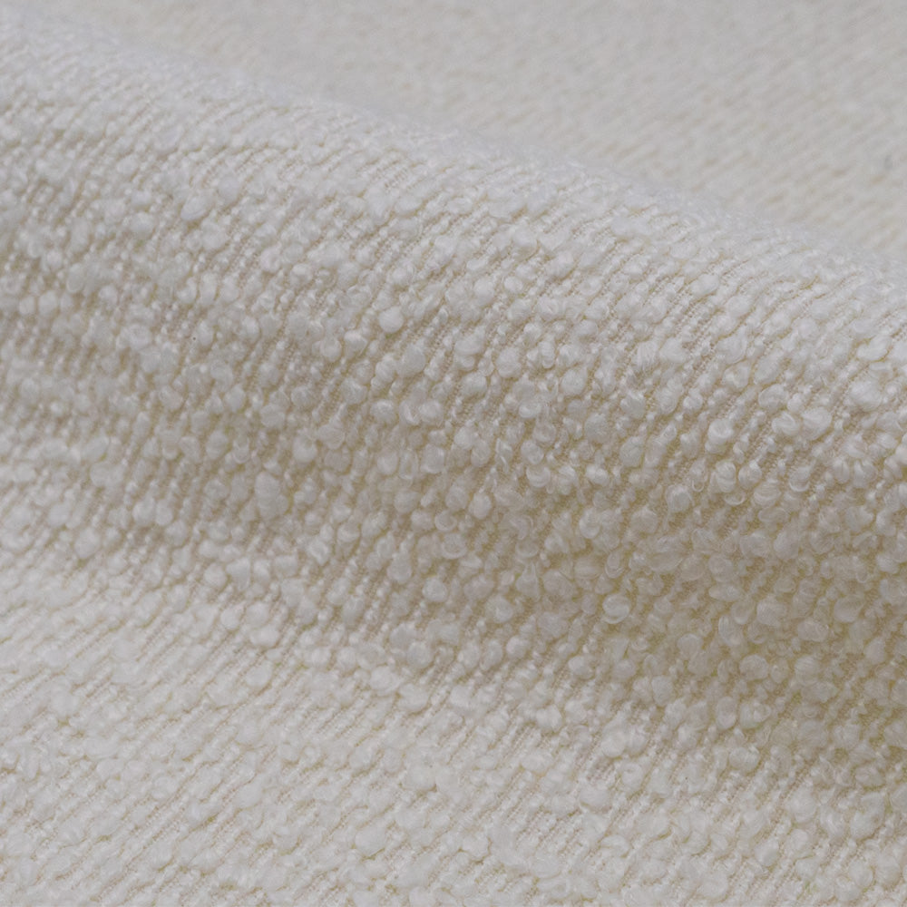 zoom matiere bouclette beige cosette