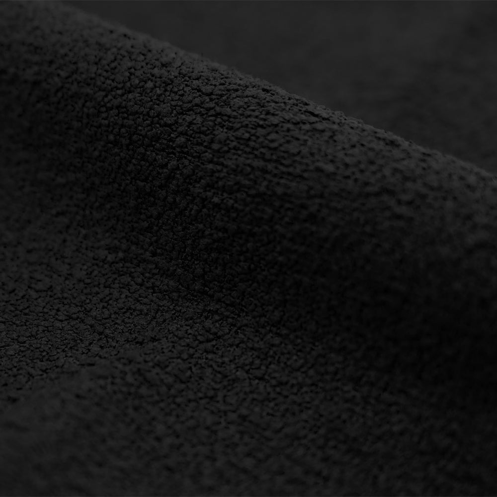 zoom materiale bouclè nero karl