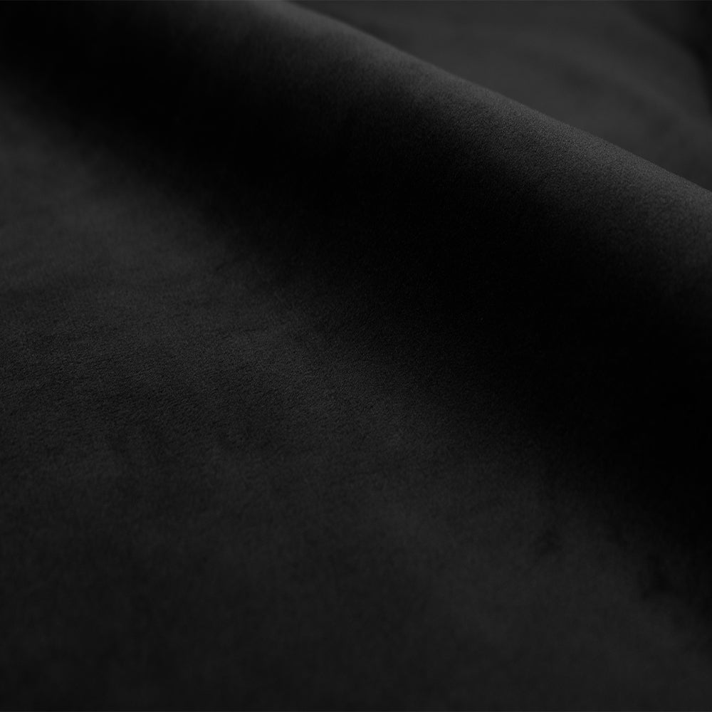 zoom materiale sedia rosy nero velluto