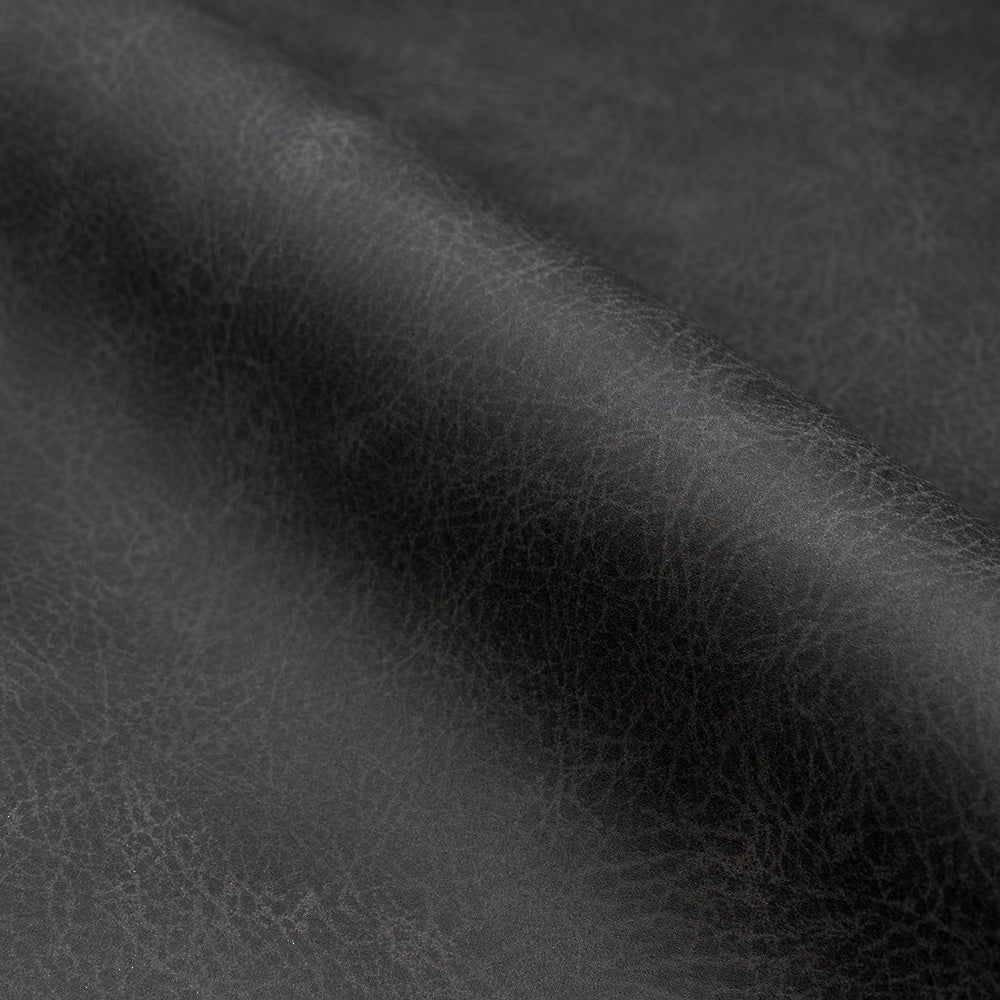 zoom matiere cuir noir texas