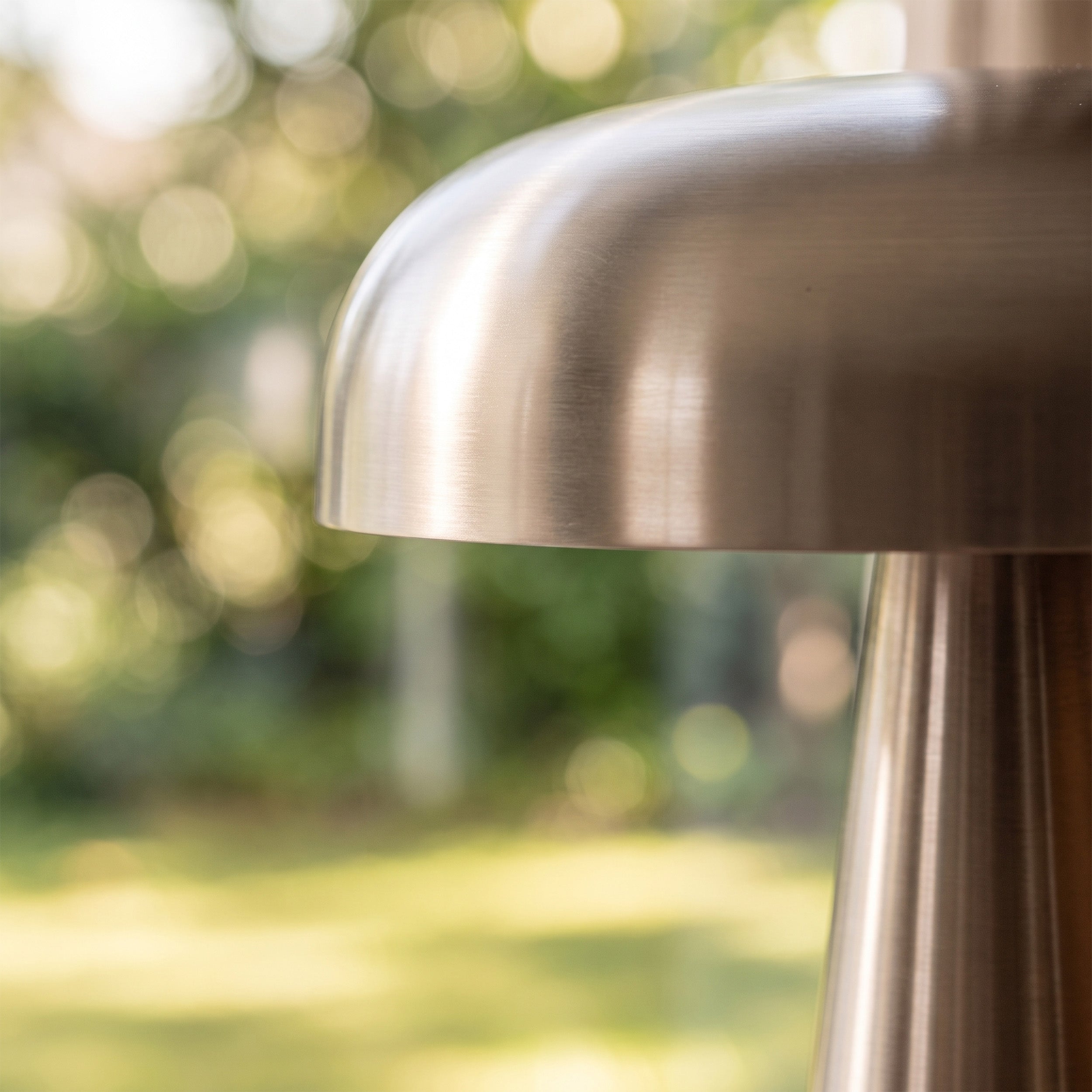 Lampe Livia en métal brossé
